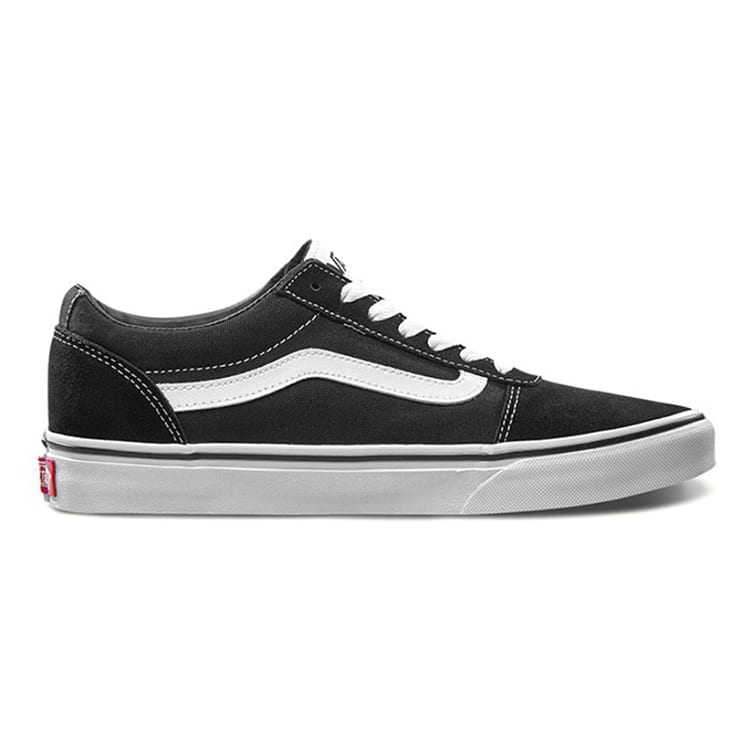 Кеды Vans Suede Canvas 'Черно-белые' VN0A36EMC4R
