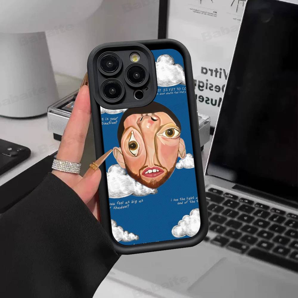 Крутой силиконовый мягкий чехол для телефона M-mac Miller для IPhone 17 16 14 13 12 11 15 Pro Max Plus Air Cover