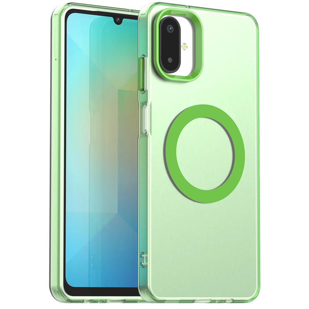 For Samsung Galaxy F06 5G/M06 5G Case Compatible with MagSafe Anti Drop Hybrid Phone Back Cover