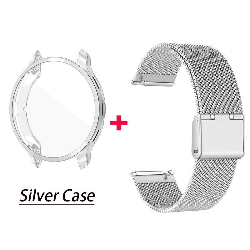 Металлический ремешок для умных часов Garmin Venu 3 3S 2S, браслет + чехол для Garmin Vivoactive 4 4s, браслет для Garmin Venu 2 Plus, чехол