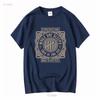 while she sleeps that is the six T Shirt vintage Washed Top For Everyday Wear homme Comfortable Slightly streetwear Breathable