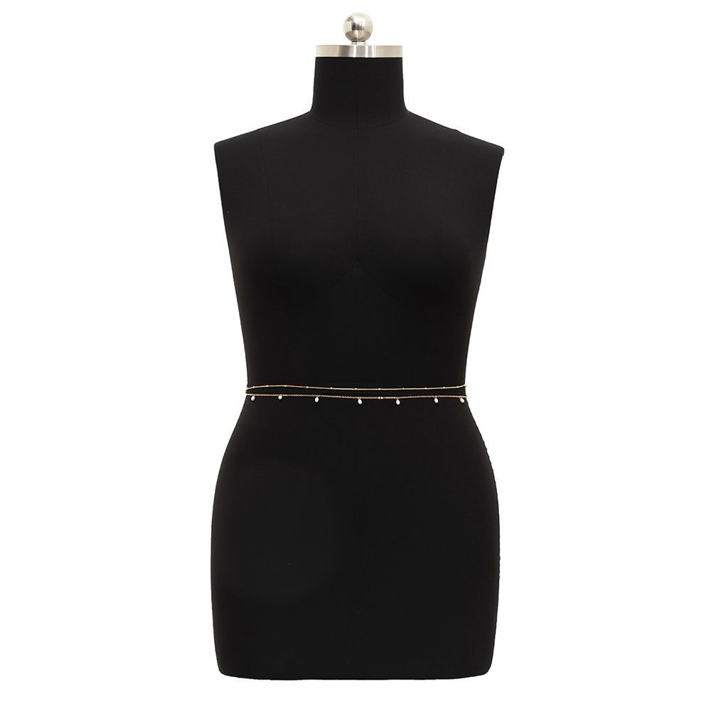 Accessories for Women Girls Sexy Summer Beach Beads Belly Chains Layered Waist Chain Body Jewelry