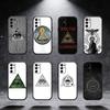 Чехол для телефона I-Illuminati для Samsung S25, S24, S21, S22, S23, S30, Ultra, S20, Plus, Fe, Note, 5G Черный