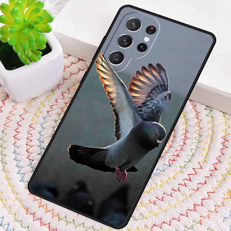 Коллаж из голубей TPU Чехол для телефона для Samsung Galaxy note 10 pro S26 S25 S24 S23 S22 Ultra Plus S21 FE S20 Ударопрочный чехол