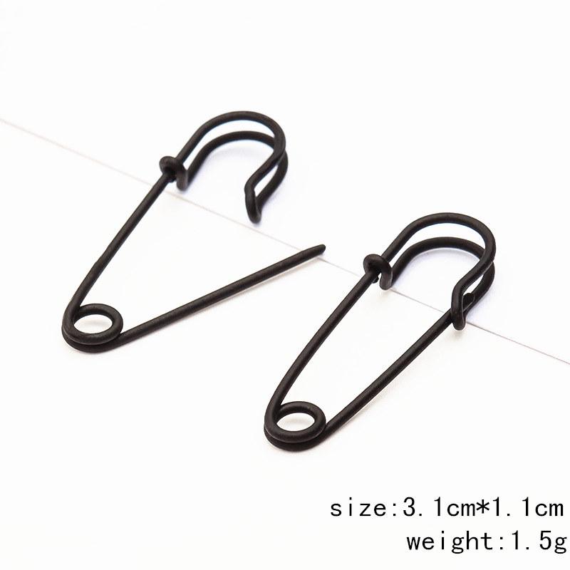 Серьги в виде булавки, бюжетерия, 1 пара