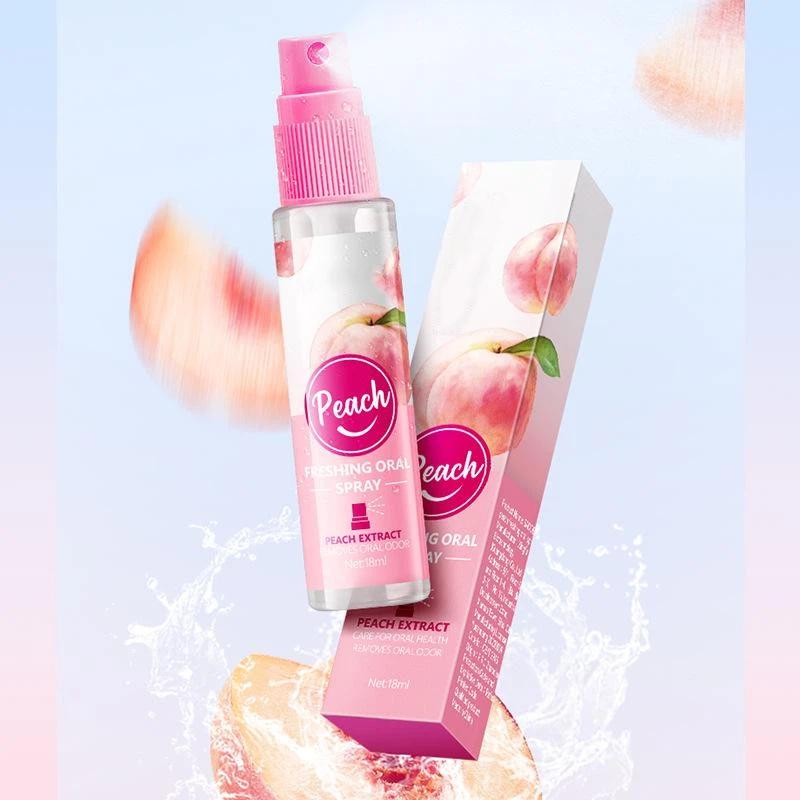 Освежитель для полости рта Спрей для полости рта Устраняет неприятный запах изо рта Длительный фруктовый портативный освежитель дыхания Освежающие средства по уходу за полостью рта
