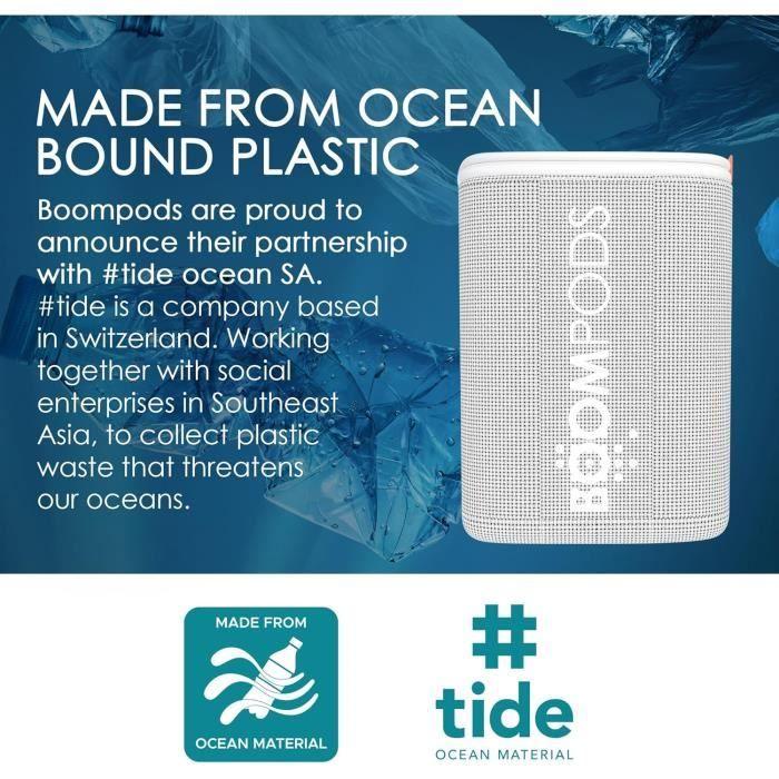 Boompods beachboom enceinte portable mono noir 5 w