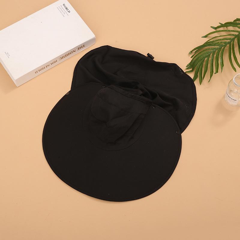 Летняя шляпа для женщин, защита шеи от ультрафиолета, солнцезащитный козырек для мужчин, для рыбалки, пешего туризма, широкополая шаль, солнцезащитный крем, кепка с хвостиком, не определено