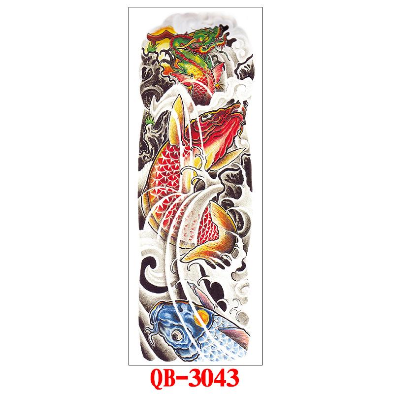 Full Arm Tattoo Sticker Full Arm, Full Arm Big Picture Tattoo Sticker, Flower Arm Tattoo Sticker Tattoo