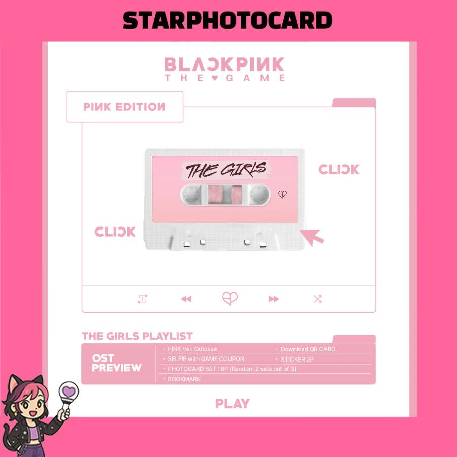 [READY STOCK] BLACKPINK - THE GAME OST [THE GIRLS] Reve Ver.