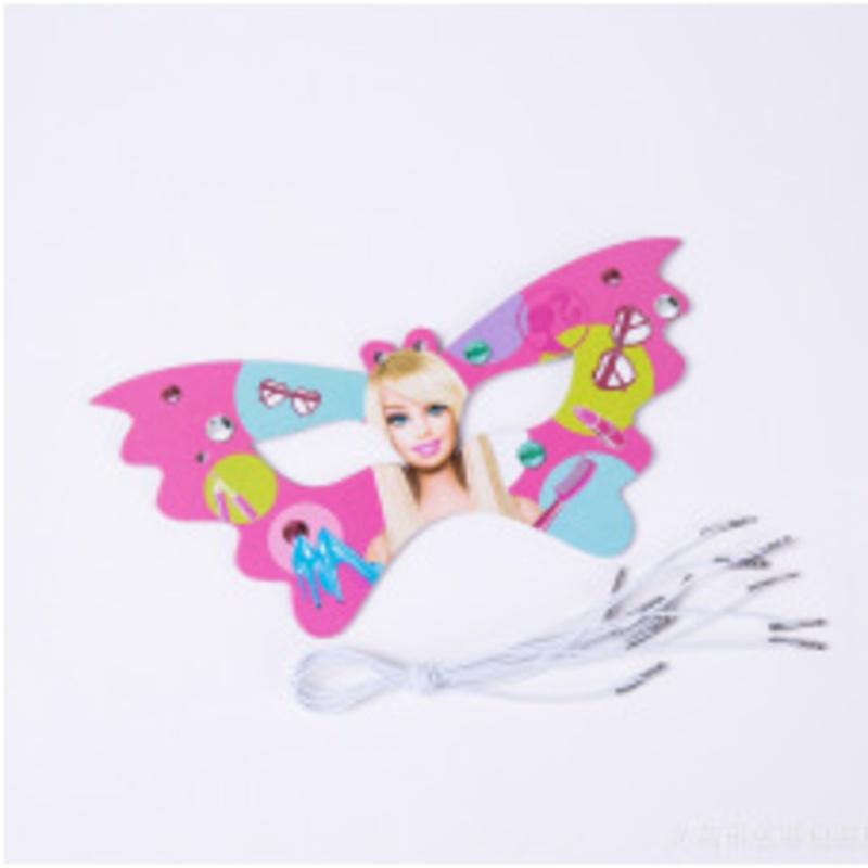 Кукла Барби Розовые Принадлежности для Дня Рождения для Девочек с Полной Посудой и Игрушками