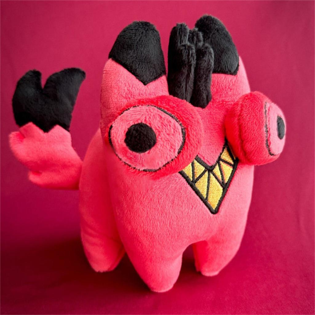 Новый плюшевый Аластор Адам Хазбинед Cos Hotels, мягкий набивной костюм, милая плюшевая фигурка Hells для детей, Рождественский подарок