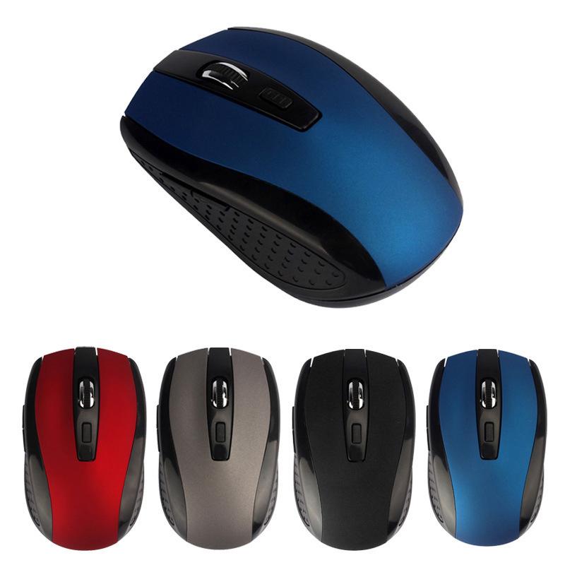 2.4G USB Красная Оптическая Беспроводная Мышь 6D Для Компьютера Ноутбука Игровые Мыши Эргономичная Беспроводная Мышь