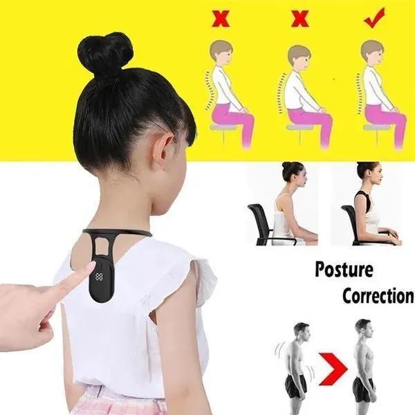 Ультразвуковой портативный лимфатический успокаивающий инструмент для коррекции фигуры, портативный массажер для мужчин и женщин, умный датчик, корректор осанки для сидения