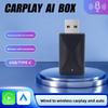 Plug and Play Wireless CarPlay Box 5G WiFi6 Adapter Convert Wired To Wireless for Android Auto
