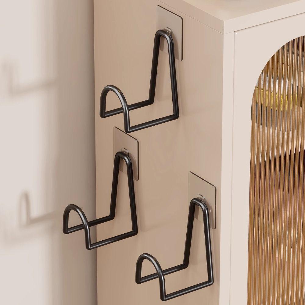 Punch Free Badminton Racket Rack Pickleball Rackets Wall Holder  for Badminton/Tennis/Pickleball