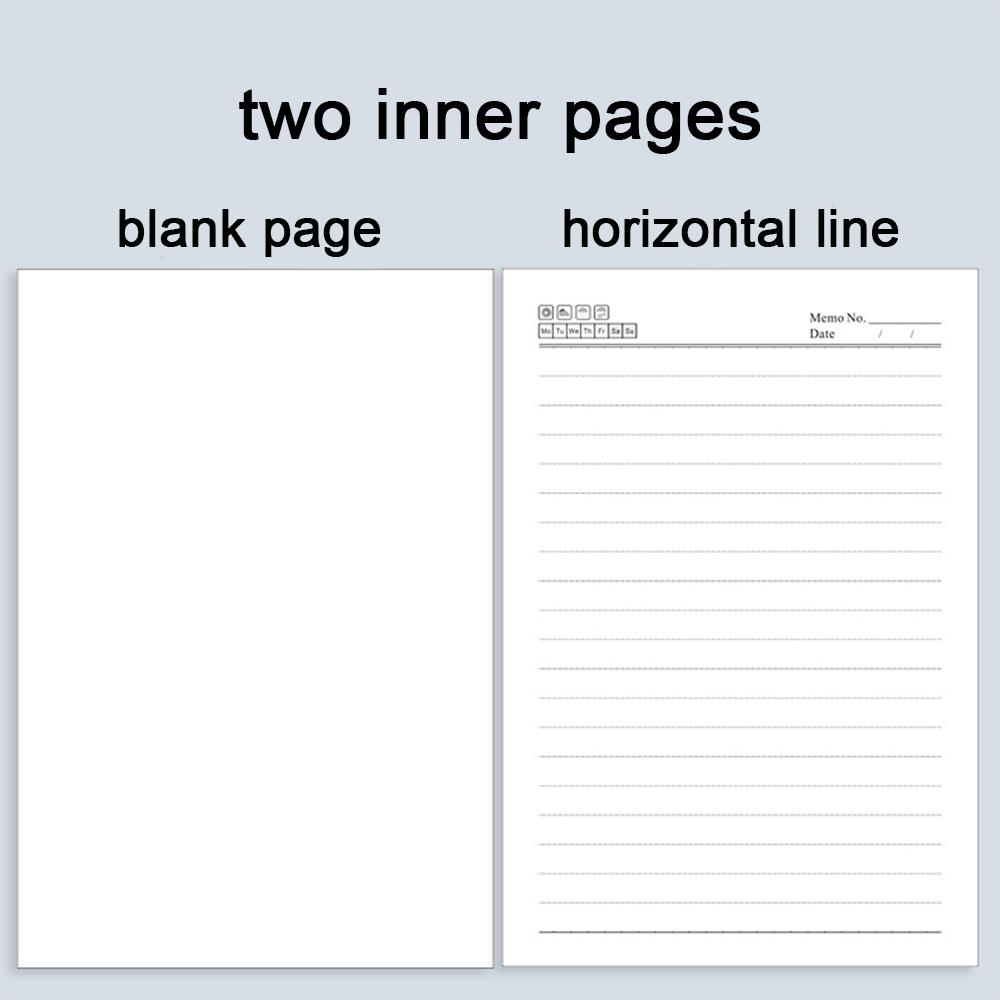 (Free Logo Engraving) A5 Soft Leather Blank Notebook, Solid Color Notepad, Business Meeting Record Book, Student Diary, Travel Log