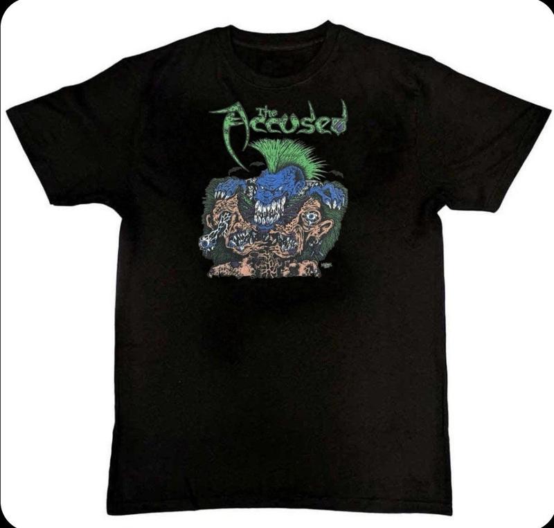 Rare The Accused Band Graphic Print Unisex T-Shirt