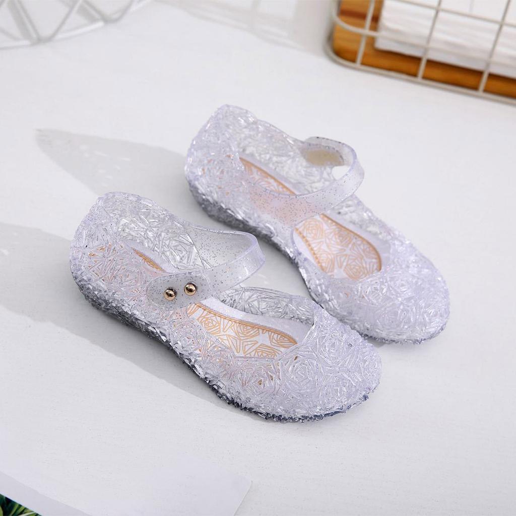 Girl Princess Shoes Performance Shoes Bag And Girl High Heels Children's Crystal Sandals