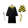 R.DIA Wizard's Cloak + Scarf + Tie + Wand 4-piece Set