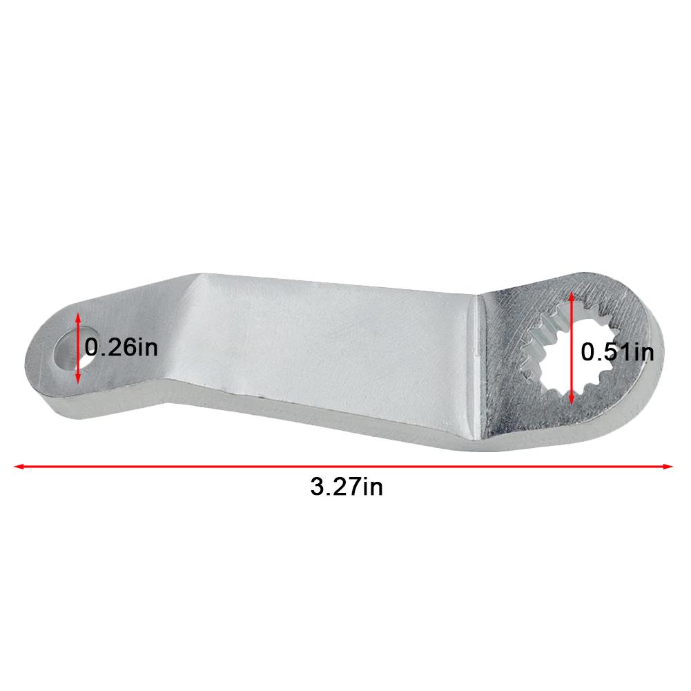 Рычаг кулисы задней передачи, серебристый, стальной, рычаг кулисы, замена, аксессуары для автомобиля, запчасти