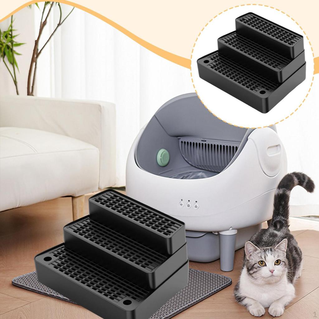 Пандус Подножка Съемный Коврик Моющаяся Подкладка Легко Пачкается Лестница 3 Ступени для Маленьких Пожилых Кошек Для Дома