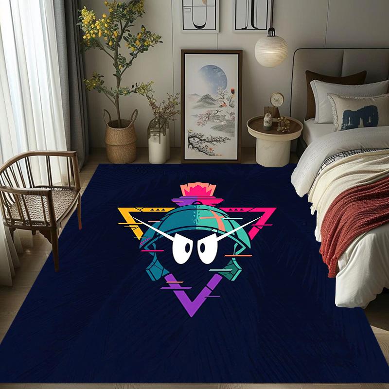 Marvin Martian DJ Funk carpet Living room and bedroom mats floor mats Christmas gifts Room Bathroom mat