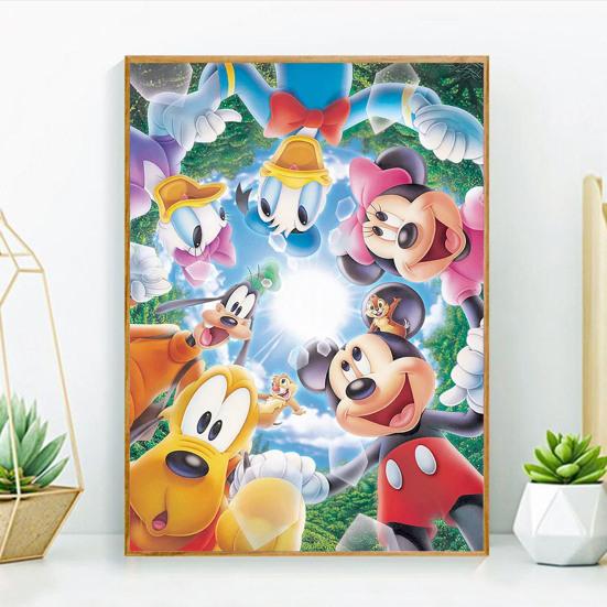 1 комплект алмазной живописи набор мультфильм животных узор DIY горный хрусталь картина ремесло набор для украшения дома