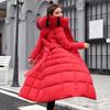 Women's Winter Down Coat Clothes Cotton-Padded Thickening Down Casual Winter Coat Long Jacket Down Parka
