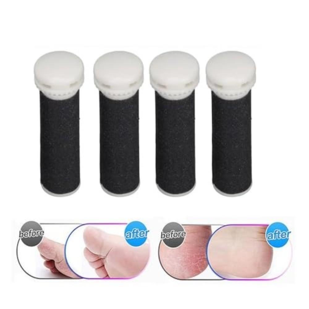 4 Pcs Electric Foot File Compatible Pedicure Refill Roller Foot File Roller Callus Removal