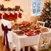 Christmas Chair Bands Festive Sashes for Dining Chairs, Holiday Party Decor, Wedding & Table Setting Accessories 55KF