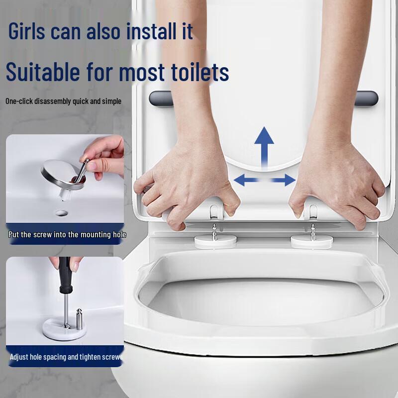 FEEGOO Универсальная U-образная крышка для унитаза