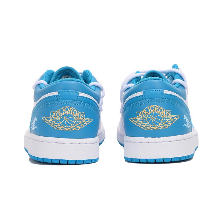 Jordan Air Jordan 1 Винтажные Баскетбольные Кроссовки Мужские Низкие Белые 553558-174(Команда-)-Случайные упаковочные пакеты