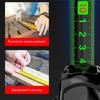 5/7.5/10m Self Locking Steel Tape Measure Black Fluorescent Tape Thickened Wear Resistant Fall Resistant Measuring Tape