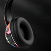 Модные наушники Graffiti Bluetooth: Беспроводные, шумоподавляющие, полноразмерные наушники для спорта и игр. Универсальная совместимость.