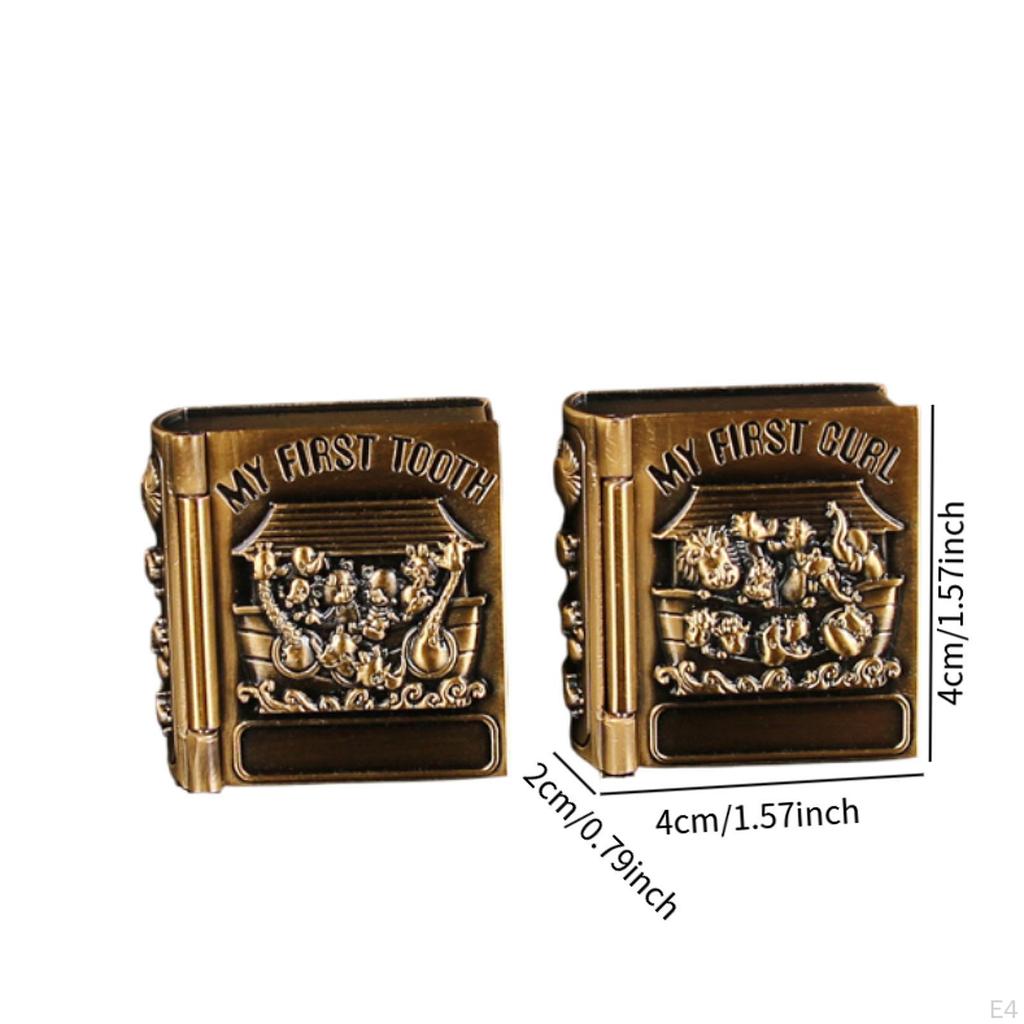 2 шт. Коробка для молочных зубов, молочные зубы, первый завиток, сувенир, экономка