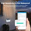 Zigbee Rain Sensor,Raindrop And illuminance Detection Real Time Monitor Rainwater Detector For Tuya Smart Life Z2M Need Gateway