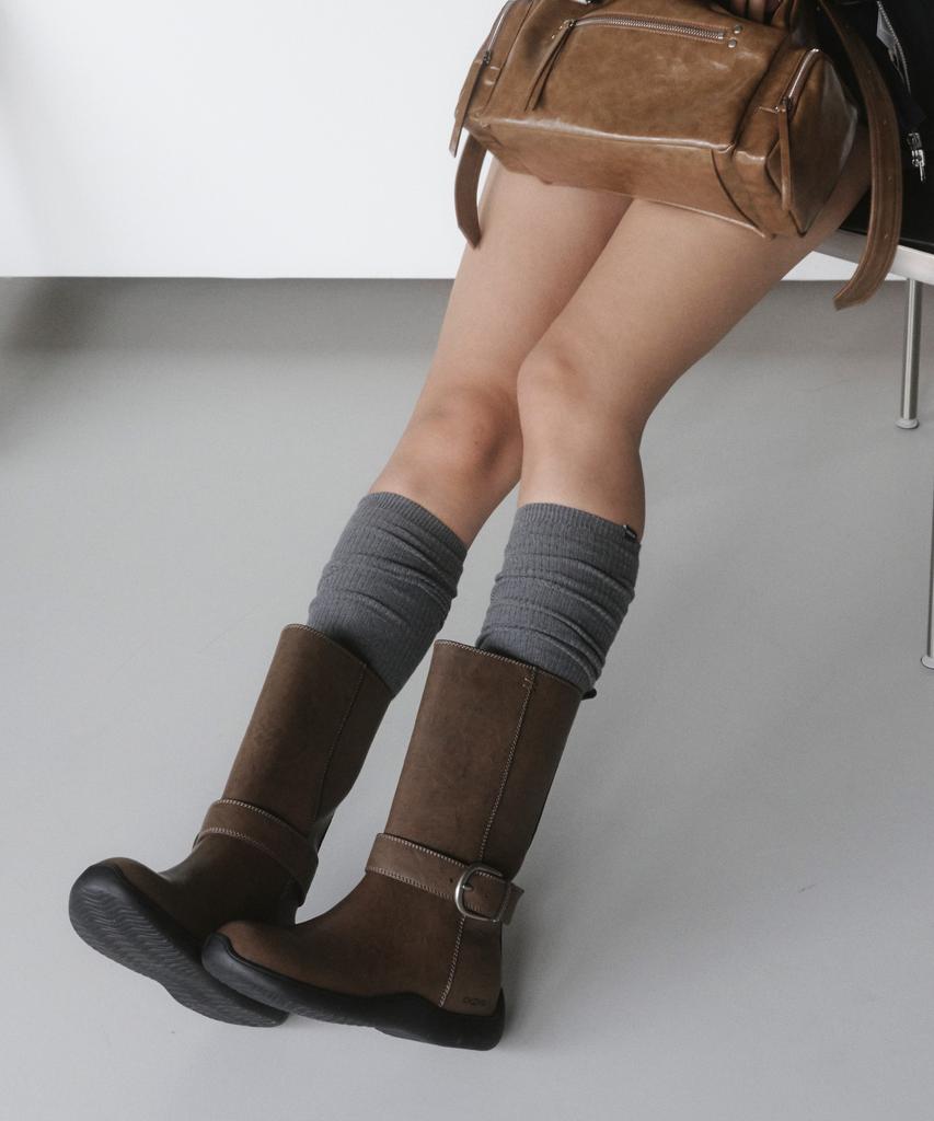 Khiho Полусапоги Mid Boots Коричневые