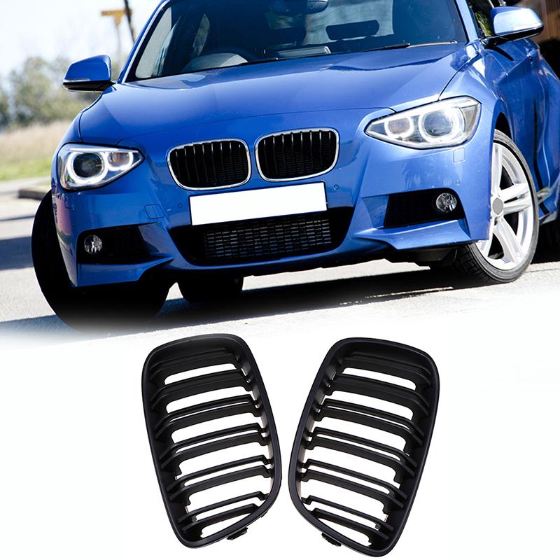 Передние решетки радиатора для BMW 1-й серии F21 116d ed/116i/118d/125i 3-дверный 2012-2015 До рестайлинга Решетка капота автомобиля