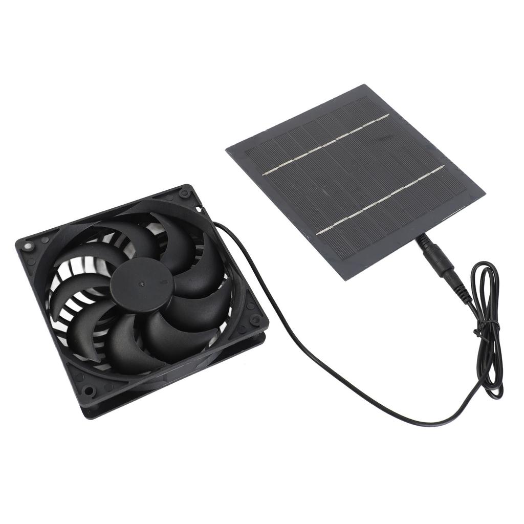 Комплект вентилятора для солнечной панели, вытяжка для курятника, товары для дома и улицы, 5 Вт, 6 В, водонепроницаемость IP65