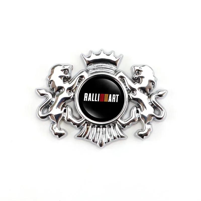 Стайлинг автомобиля Наклейка-значок Лев для Mitsubishi Ralliart ASX Pajero Eclipse Lancer 9 Pajero Outlander L200 Galant Montero Декаль