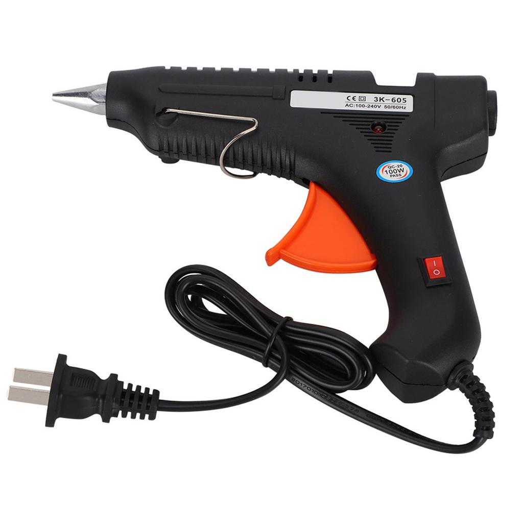 100W Hot Melt Glue Gun Stick Electric High Temperature Heating DIY Hand Tool