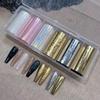 Laser Nail Stickers Lace Design Nail Art Stickers Professional Manicure Decals  Nail Decoration