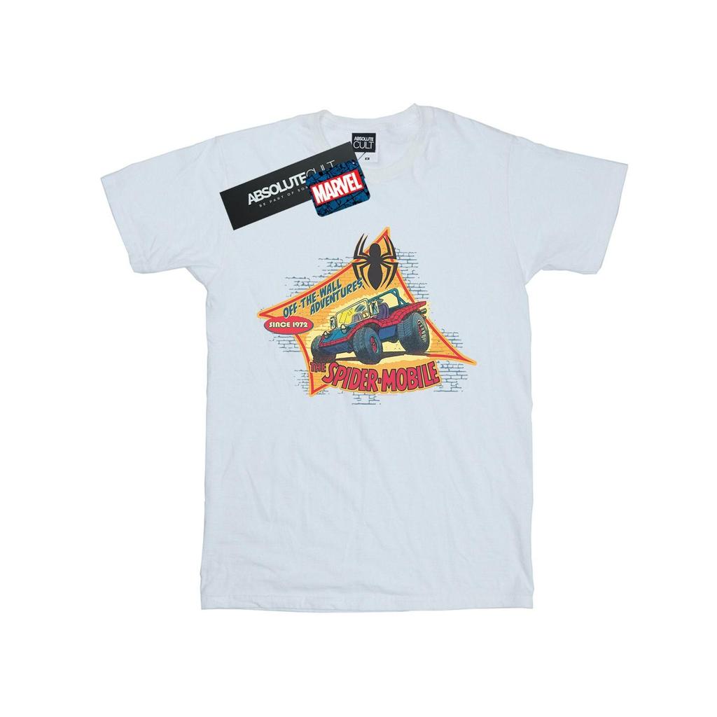 Marvel Mens Spider-Man The Spider Mobile T-Shirt