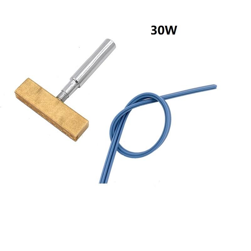 Паяльник с Т-образной головкой и резиновым кабелем, горячий пресс для ремонта ЖК-экрана