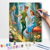 Disney Набор для рисования своими руками Питер Пэн Классический стиль Декор для дома Поделка Идея подарка для любителей фэнтези-арта Настенный декор Веселые хобби 130