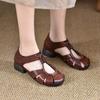 Xia Flat Bottom Hollow Simple Trendy Femininity Casual Korean Version Fashion With Comfortable Women'S Shoes Sandals