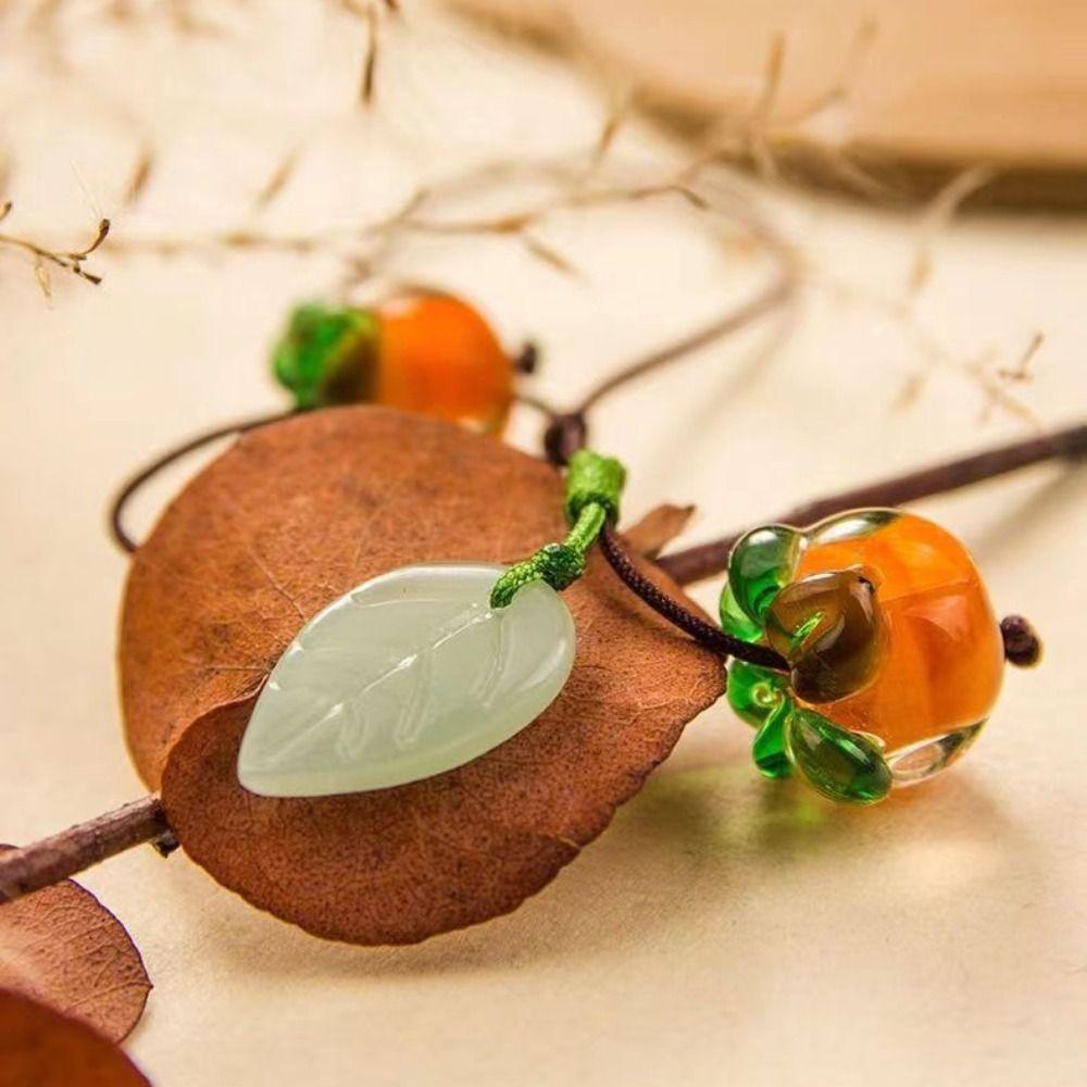 Persimmon Phone Anti-lost Rope Everything Goes Well Hanging Cord Fashion Phone Case Chain Straps