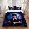 Gothic Spider Web Portrait Print 3Pcs Bedding Setduvet Cover With 2 Bedropillowcase Home Birthday Gift