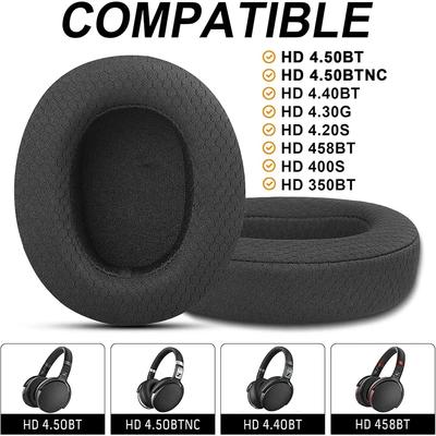 Сменные амбушюры для наушников Sennheiser Подходят для HD4.50BT/ HD4.50/ HD4.50BTNC/ HD458BT/ HD450/ HD450BT Гарнитура Амбушюра